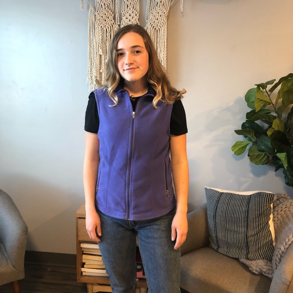 Patagonia women’s fleece vest